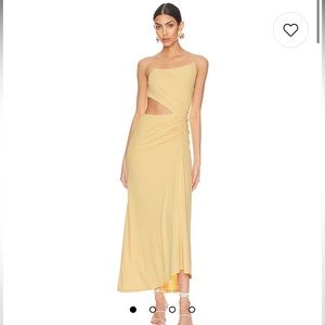 Revolve Dress - Yellow - Size 4